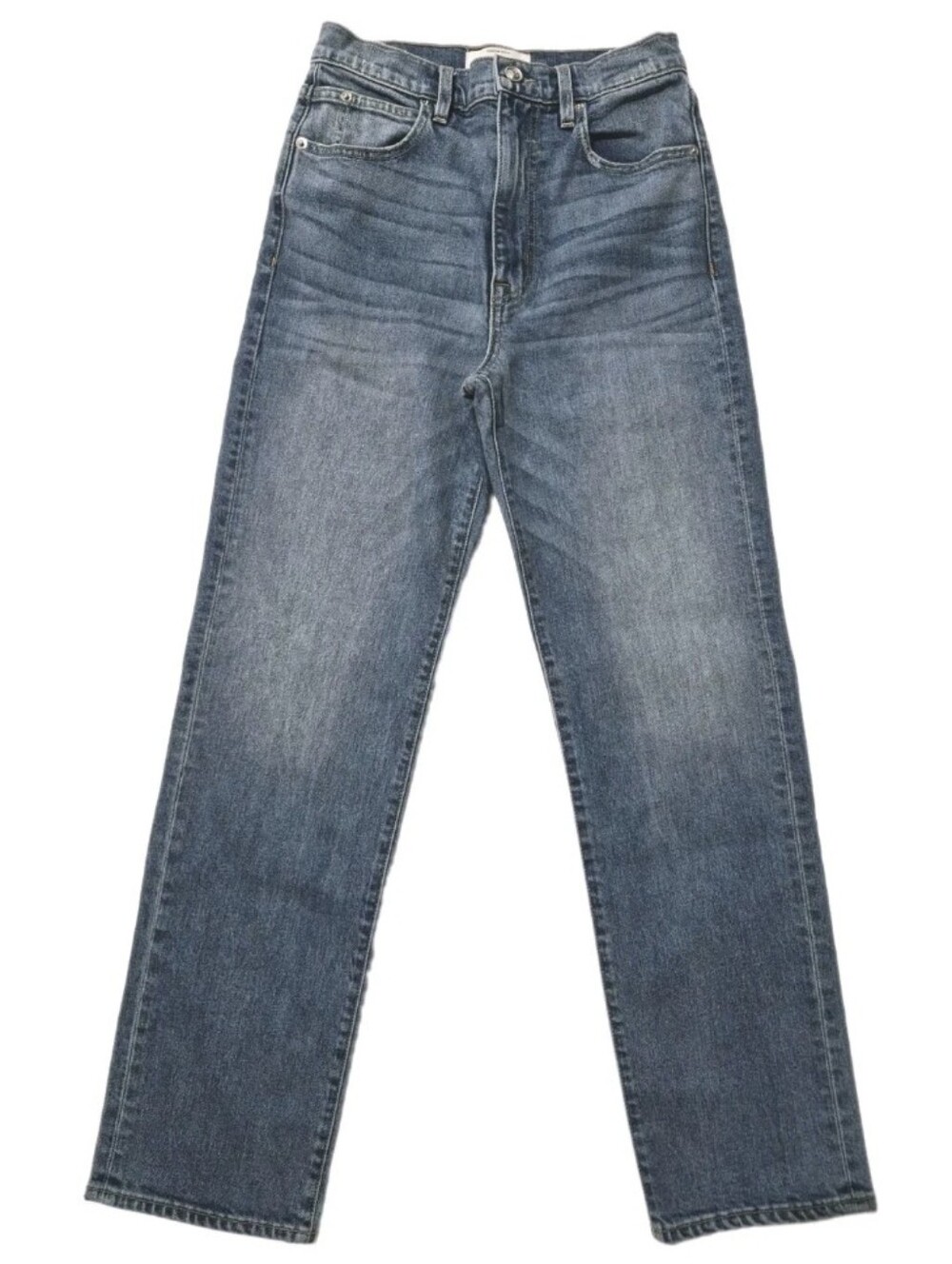 Slvrlake London High-Rise Straight-Leg Jeand Size 26.